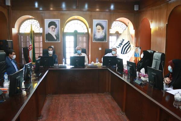انتخاب اعضاو روسای کمیسیونها و مرکز پژوهش های شورای شهر بوشهر